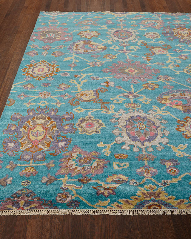 Blakely Hand Knotted Rug, 6' x 9'